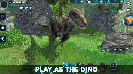 Screenshot 5 for Dino Tamers Jurassic Riding MMO 1.11 (Unlimited Resources)