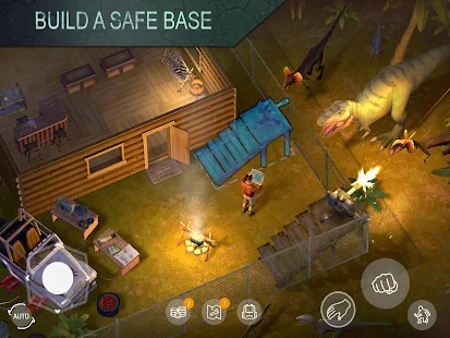 Screenshot 1 for Jurassic Survival 1.1.20 FULL APK + MOD + Data