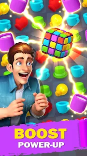 Screenshot 2 for Dream Home Match 3.5.1 MOD +  DATA  (Unlimited Coins + Trophies)
