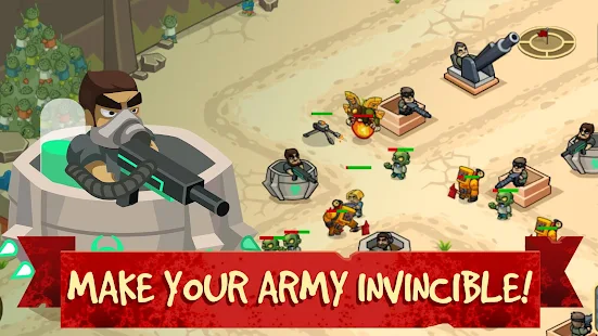 Screenshot 1 for Zombie World Tower Defense 1.0.19 APK