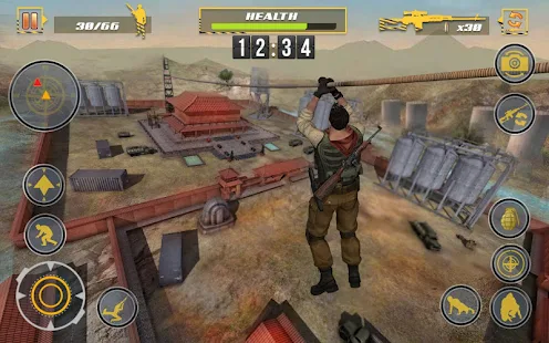 Screenshot 1 for Mission IGI Free Shooting Games FPS 1.3.2 MOD (God Mode +One Hit Kill)
