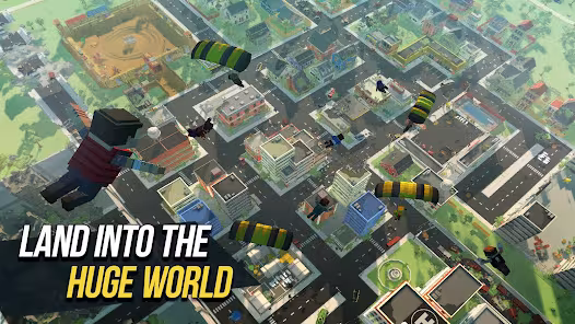 Screenshot 3 for Grand Battle Royale Pixel FPS 3.3.9 MOD APK + Data