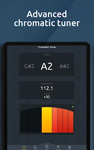 Screenshot 7 for Guitar Tuner 3.3.1 APK MOD Premium Unlocked
