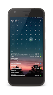 Screenshot 2 for Your Calendar Widget Pro 1.40.5