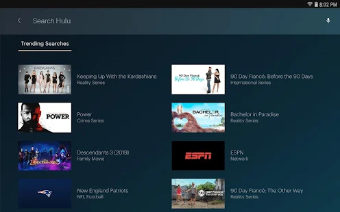 Screenshot 6 for Hulu TV shows and movies 4.17.0.409600 MOD Free Subscription
