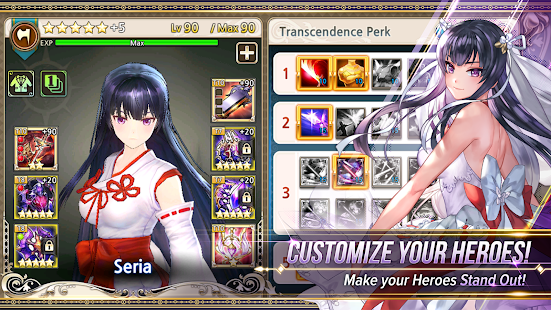 Screenshot 3 for Kings Raid 3.80.9 MOD (Weak Enemy)