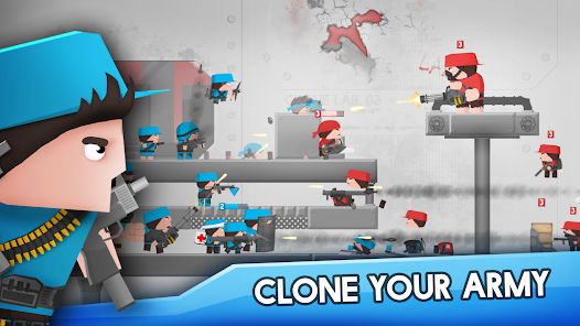 Screenshot 1 for Clone Armies 6.4.2 MOD (Unlimited Money)