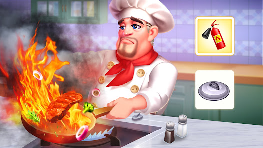 Screenshot 6 for Cooking Hot Craze Restaurant Chef Cooking Games 1.0.48 MOD Unlimited Money