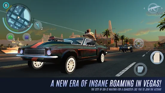 Screenshot 2 for Gangstar Vegas World of Crime 5.2.1b Mod money / VIP 10