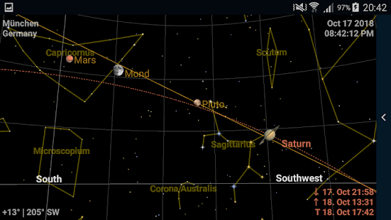 Screenshot 5 for Astrolapp Live Planets and Sky Map 5.1.0.2 Patched