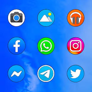 Screenshot 4 for Pixel Carbon Icon Pack 2.1.1 Patched
