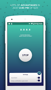 Screenshot 2 for 8.8.8.8 Faster Internet & Unblock Sites 1.0.2 Ads-Free