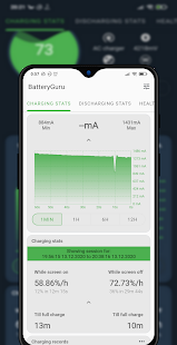 Screenshot 4 for Battery Guru Battery Monitor Battery Saver 1.8.9.3 Mod