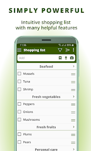 Screenshot 1 for Grocery list card coupon wallet BigBag Pro 8.1