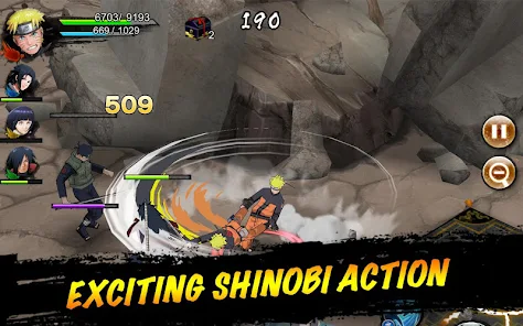 Screenshot 1 for NARUTO X BORUTO NINJA VOLTAGE 11.0.0 APK Full