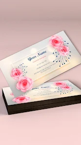 Screenshot 7 for Visiting Card Maker 33.0 MOD APK Premium Unlocked