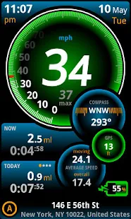 Screenshot 3 for Ulysse Speedometer Pro 1.9.91 Patched