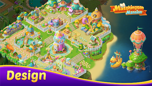 Screenshot 4 for Matchington Mansion 1.59.1 MOD (Unlimited Coins)