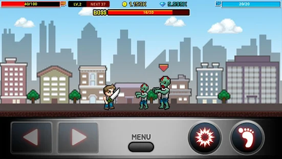 Screenshot 3 for The Day Zombie City 1.0.2 MOD APK Unlimited Gold + Crystals