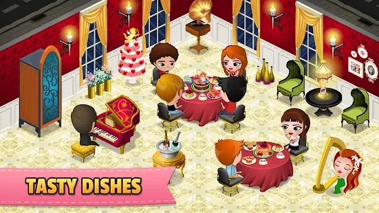 Screenshot 4 for Cafeland World Kitchen 2.1.11 MOD  (Unlimited Money)
