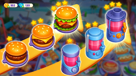 Screenshot 5 for My Cafe Shop Cooking Games Mod APK 4.5.2 Remove ads Mod speed