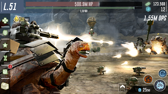 Screenshot 3 for War Tortoise 2 Idle Exploration Shooter 1.04.05.5 Mod free shopping