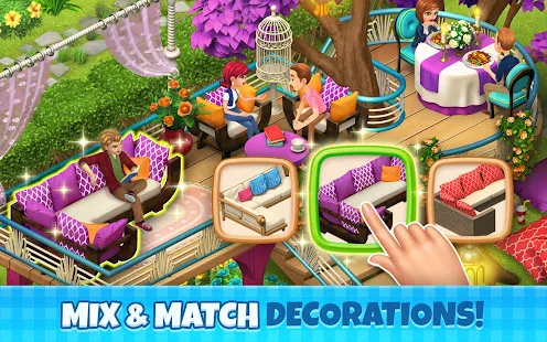 Screenshot 3 for Manor Cafe 1.189.38 MOD APK Unlimited Money