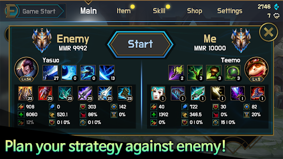 Screenshot 5 for Ez Mirror Match 2 LOL Champions Battle 4.2 MOD (Unlimited Gold + RP)