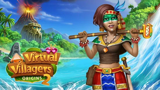 Screenshot 2 for Virtual Villagers Origins 2 2.3.24 APK + MOD + Mega MOD