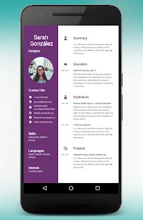 Cv Maker Resume Builder Pdf Template Format Editor Pro 9.1.17 CV Maker Resume Builder PDF Template Format Editor Pro 9.1.17