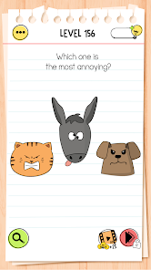 Screenshot 4 for Brain Test 4 Tricky Friends 1.6.1 MOD APK Unlimited Money