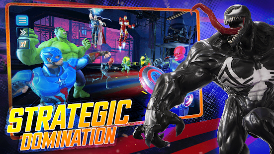 Screenshot 3 for MARVEL Strike Force Squad RPG 3.8.2 MOD (Skill has no cooling time)