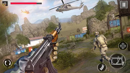 Screenshot 5 for FPS Task Force 2020 New Shooting Games 2020 2.6 Mod god mode