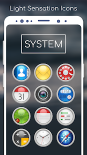 Screenshot 1 for Light Sensation Icon Pack 2.0.7 Patched