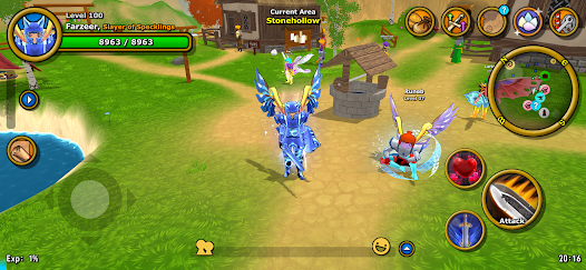 Screenshot 7 for Eterspire MMORPG 20.1 MOD APK Menu, One Hit, God Mode
