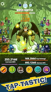 Screenshot 2 for Tap Titans 4.1.6 MOD (Unlimited Money)