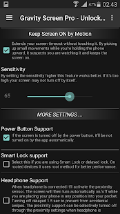 Screenshot 4 for Gravity Screen On Off 3.23.2.0 Unlocked