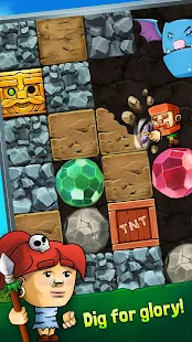 Screenshot 2 for Dig Out 2.4.3 MOD APK Unlimited Gold