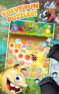 Screenshot 1 for Best Fiends Free Puzzle Game 7.5.1 MOD (Unlimited Money + Energy)
