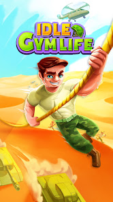 Screenshot 1 for Idle Gym Life Strong Man Mod APK 1.9.9 Remove ads, Unlimited Money