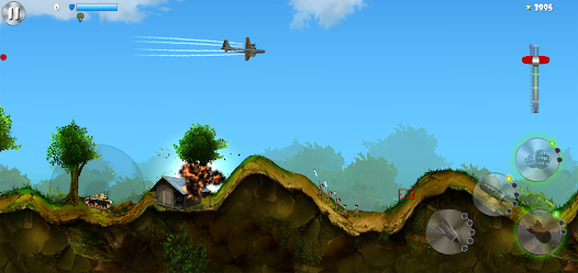 Screenshot 1 for Carpet Bombing 3 1.10b MOD APK Unlimited Money