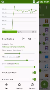 Screenshot 2 for Advanced Download Manager & Torrent downloader 12.3.1 Final