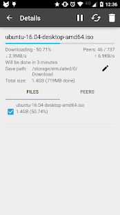 Screenshot 4 for CatTorrent Torrent Client 0.7.0 [Ad Free]