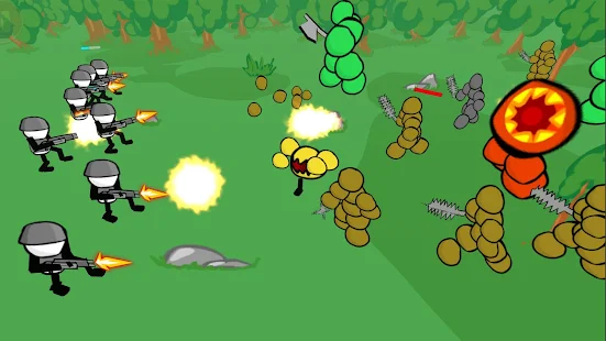 Screenshot 3 for Stickman Gun Battle Simulator 1.13 MOD APK