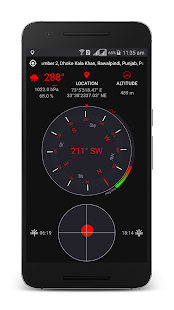 Screenshot 2 for Digital Compass Pro 1.70 Ads-Free