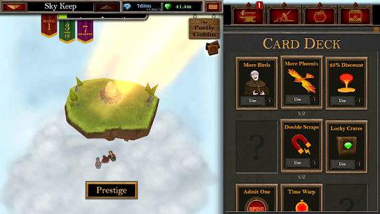 Castle Fusion Idle Clicker 1.5.4 MOD (Unlimited Gold + Gem)