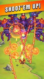 Screenshot 2 for HAWK Force of an Arcade Shooter Shoot ’em up 18.0.11579 MOD APK + Data