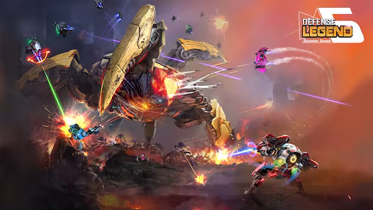 Screenshot 3 for Defense Legend 5 Survivor TD 1.0.67 MOD APK Unlimited Gem