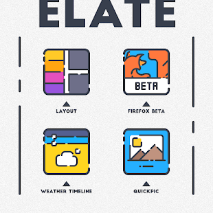 Screenshot 6 for ELATE  ICON PACK SALE 1.9.3 Patched