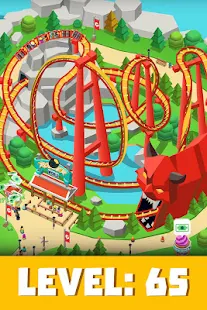 Screenshot 2 for Idle Theme Park Tycoon Recreation Game 2.2.0 MOD (Unlimited Money)